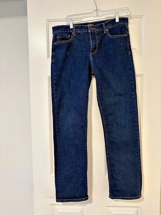 Banana Republic Denim - Banana Republic Girlfriend Straight Leg Jeans Blue Waist 30 Like New